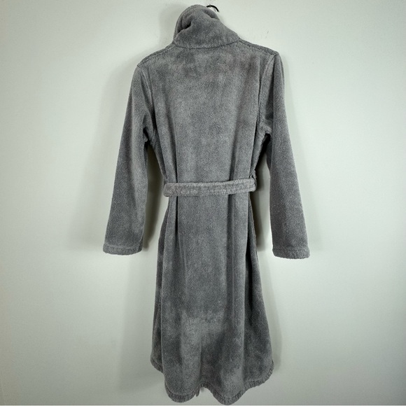 Parachute Classic Turkish Cotton Luxury Womens Robe Size M Gray - Picture 4 of 9